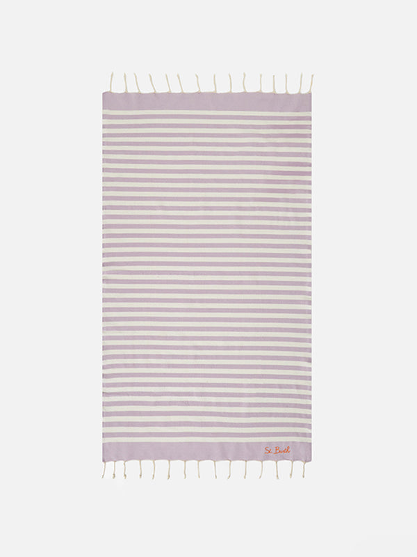 Fouta classic honeycomb with striped