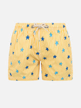 Costume da bagno da bambino Comfort Light Jr con stampa stelle marine
