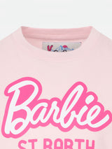 Girl heavy cotton t-shirt with Barbie St. Barth print | BARBIE SPECIAL EDITION