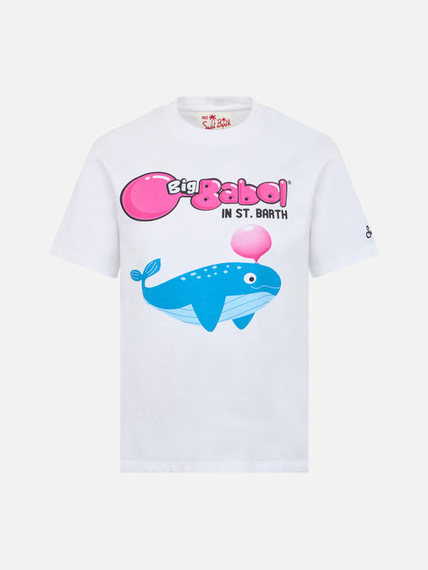 T-shirt da bambino con stampa piazzata balena Big Babol | EDIZIONE SPECIALE BIG BABOL