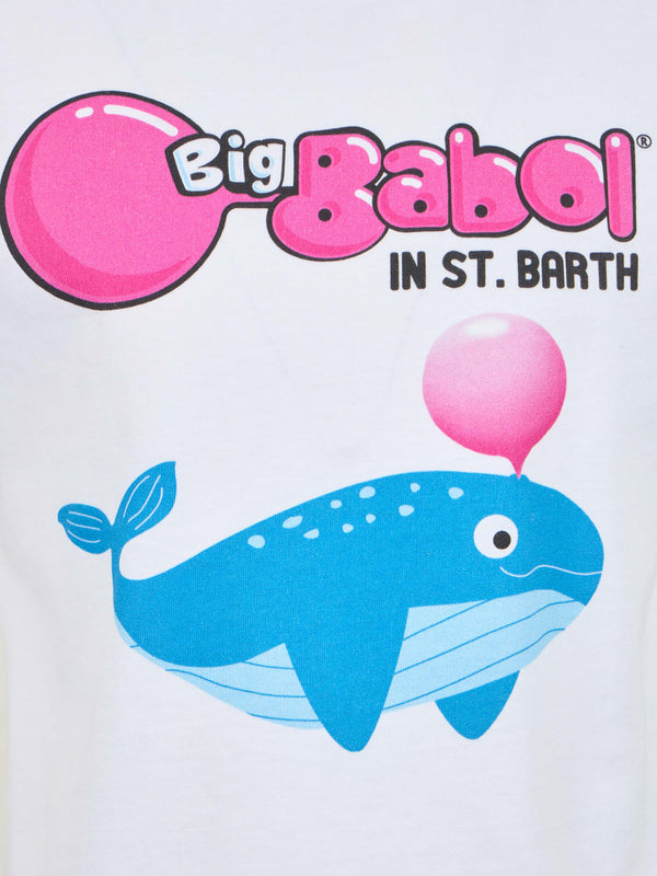 T-shirt da bambino con stampa piazzata balena Big Babol | EDIZIONE SPECIALE BIG BABOL