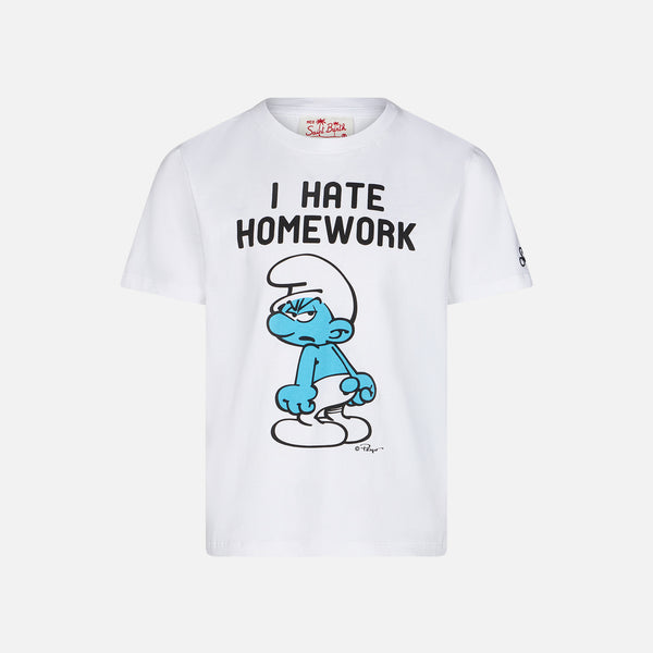 Boy cotton t-shirt with smurfs print | ©PEYO SPECIAL EDITION