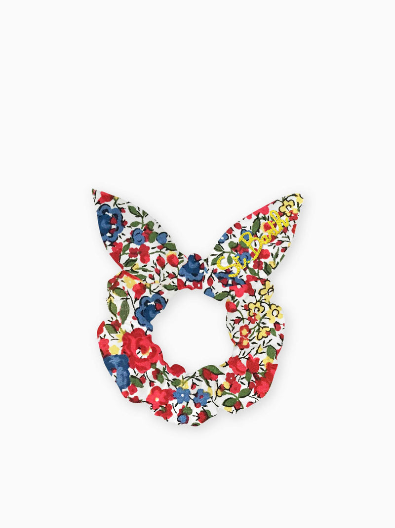 Cotton elasticated hair scrunchie | Made with Liberty fabric