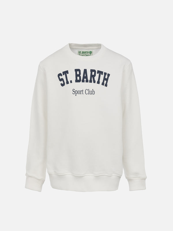 Boy sweatshirt Bobby with St. Barth sport club print
