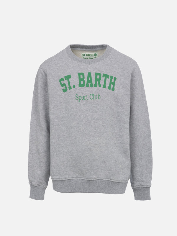Boy sweatshirt Bobby with St. Barth sport club print