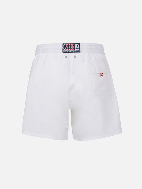 Man white Comfort swim shorts