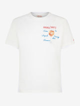 Man cotton t-shirt with Aperol Spritz front embroidery | APEROL SPECIAL EDITION