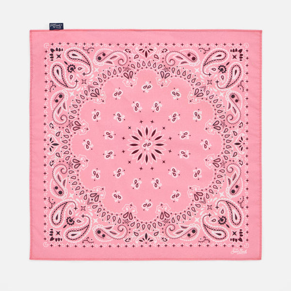 Foulard pink bandanna