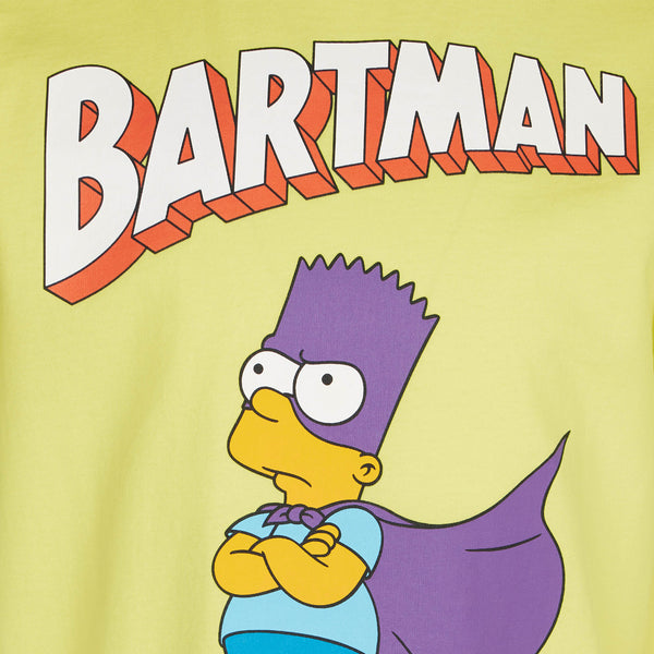 Boy yellow cotton t-shirt with Bartman print | THE SIMPSONS SPECIAL EDITION