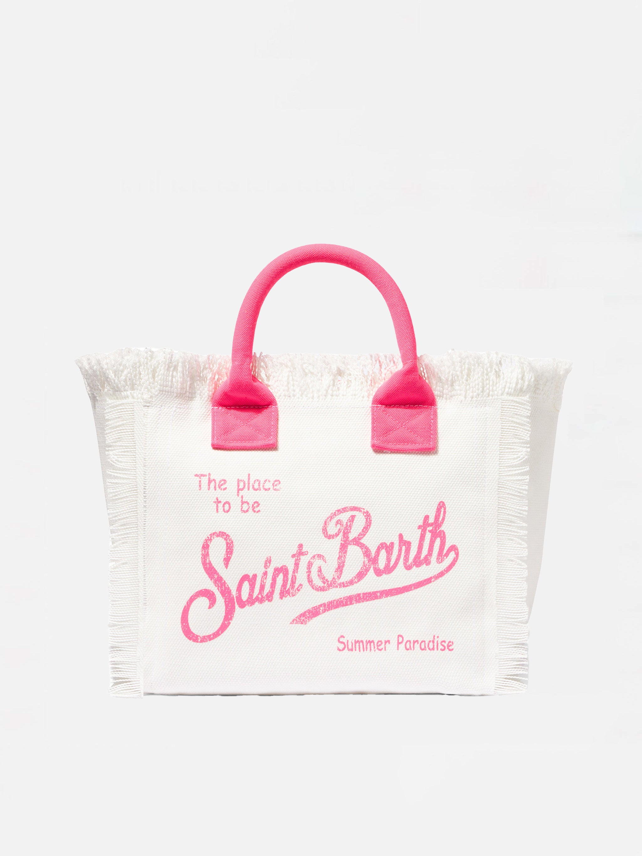 MC2 SAINT BARTH: tote bags for woman - White 1