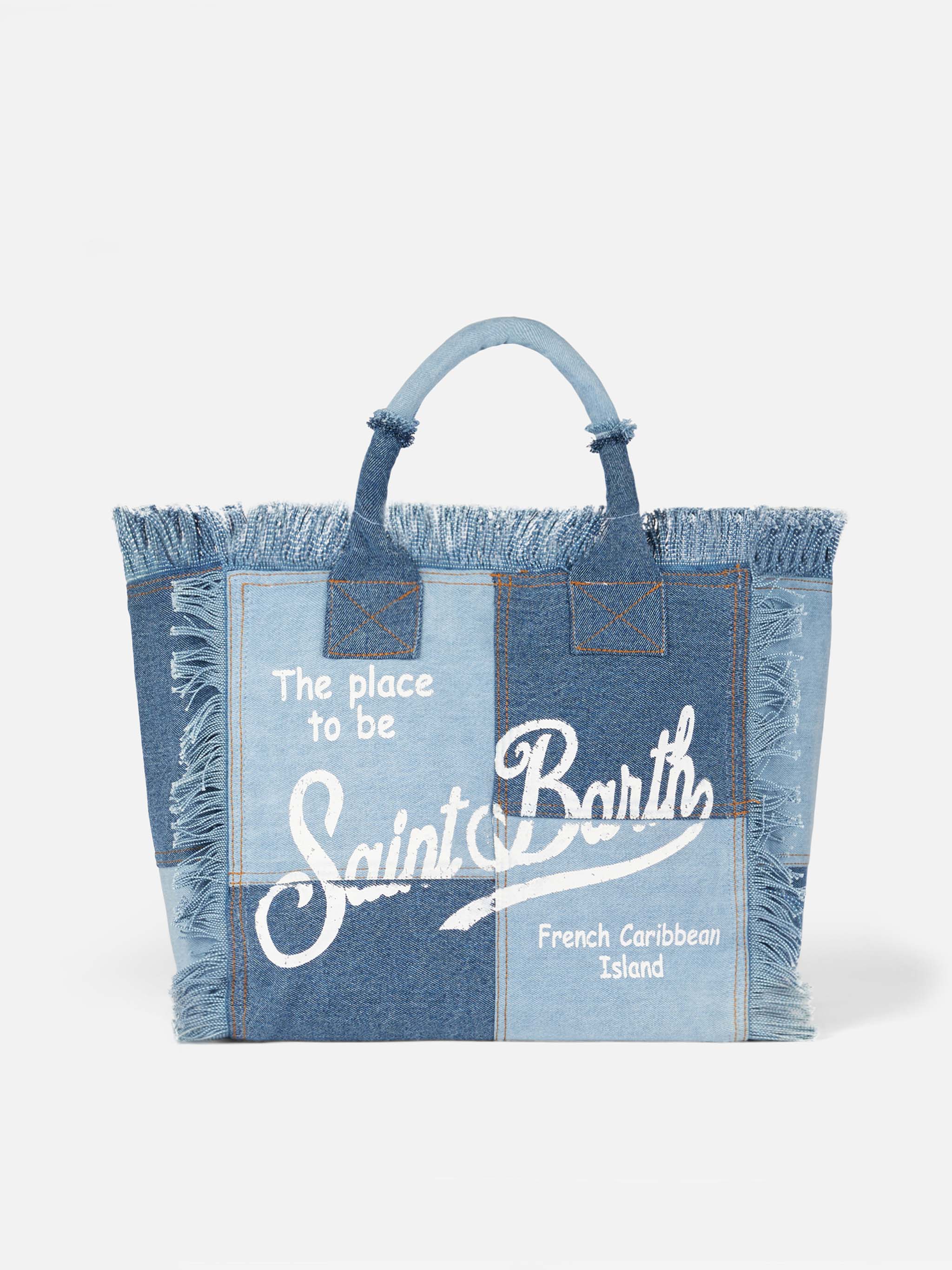 Vanity denim shoulder bag – MC2 Saint Barth