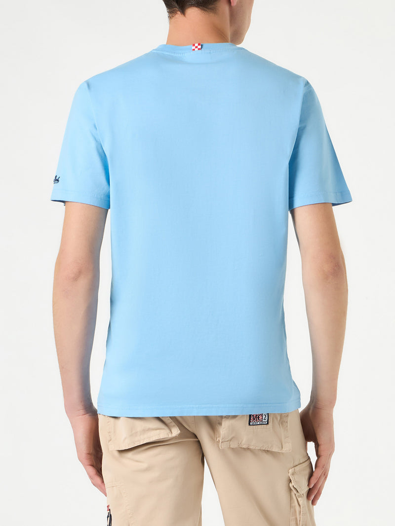 T-shirt da uomo in cotone con stampa papera Estathé | ESTATHE' EDIZIONE SPECIALE
