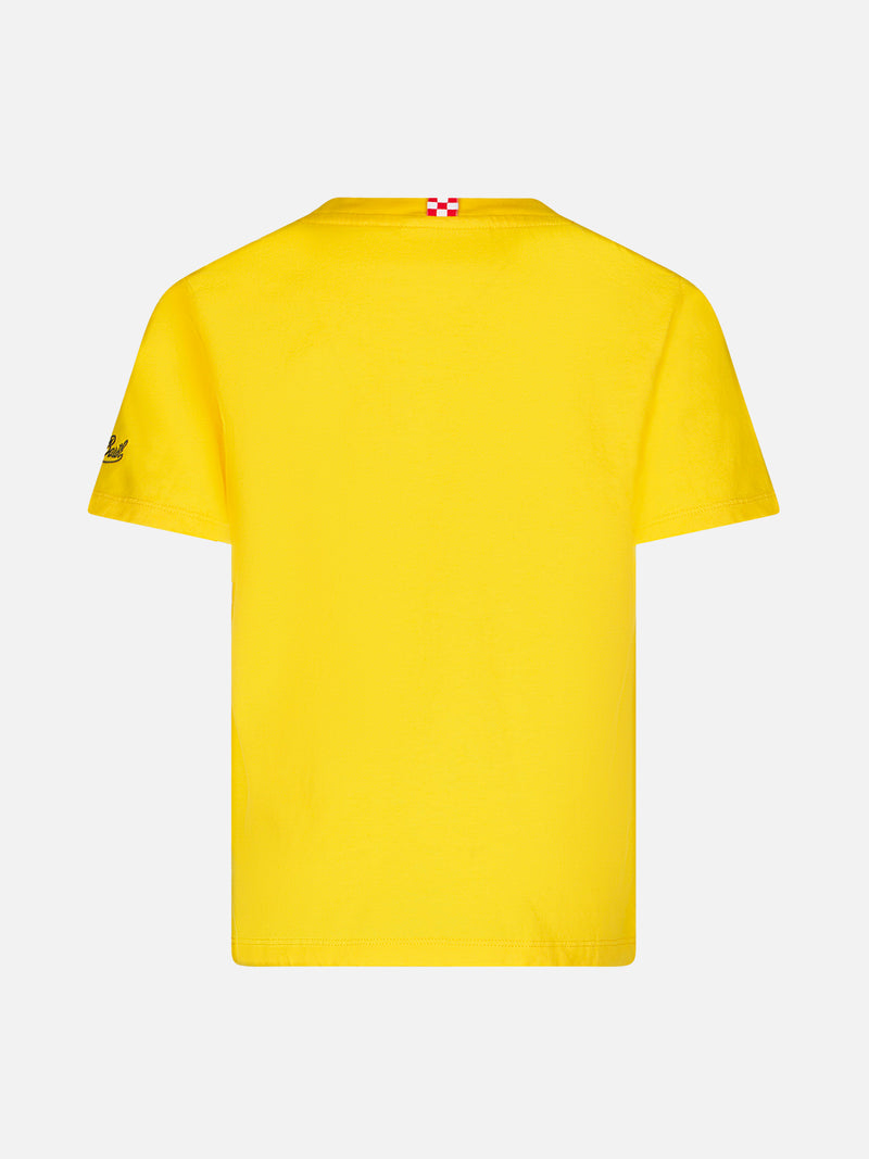 T-shirt da bambino in cotone con stampa Vespa Forte dei Marmi | EDIZIONE SPECIALE VESPA®