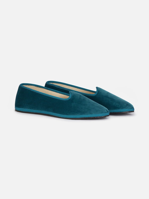 Woman velvet slipper loafers | MY CHALOM SPECIAL EDITION