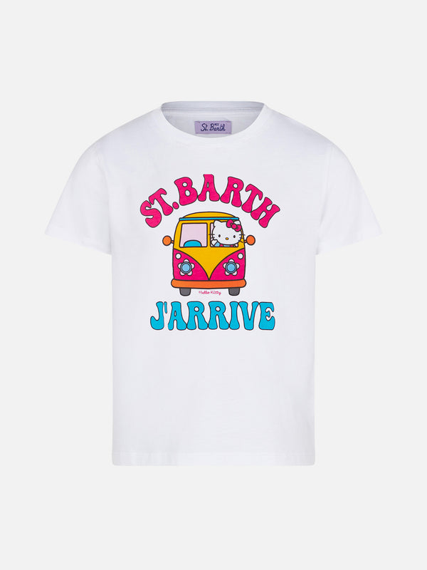 Girl t-shirt with St. Barth J'arrive Hello Kitty | HELLO KITTY SPECIAL EDITION