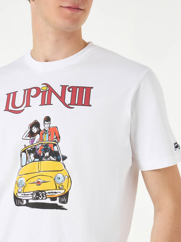 T-shirt da uomo in cotone con stampa Lupin | LUPIN III EDIZIONE SPECIALE