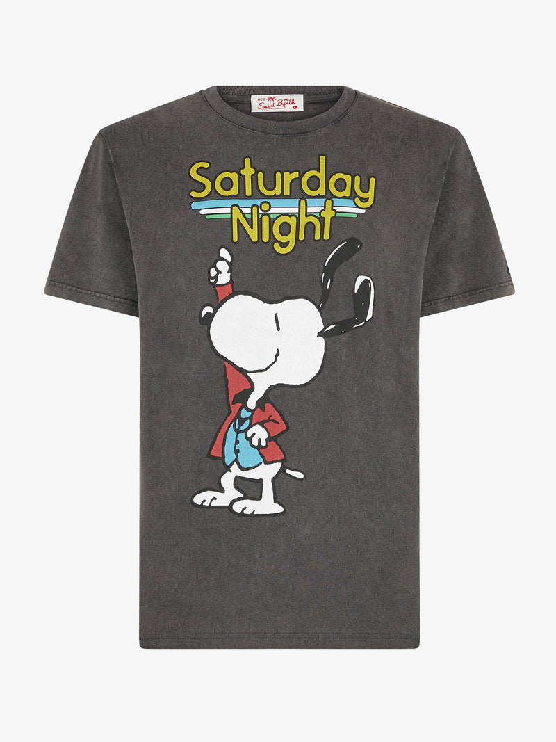 Man cotton t-shirt with Snoopy dancer print | PEANUTS® SPECIAL EDITION