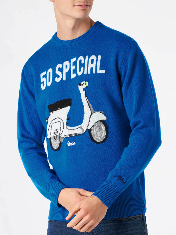 Man sweater with Vespa print | VESPA® SPECIAL EDITION