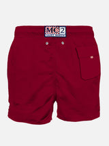 Man classic swim shorts with AS ROMA patch | AS ROMA SPECIAL EDITION