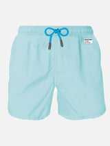 Man lightweight fabric water green swim-shorts Lighting Pantone | PANTONE SPECIAL EDITION