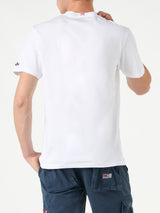 T-shirt da uomo in cotone con stampa Algida Portofino | ALGIDA® EDIZIONE SPECIALE