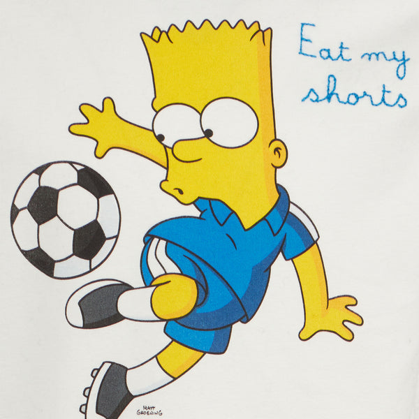 Boy heavy cotton t-shirt with Bart soccer print | THE SIMPSONS SPECIAL EDITION