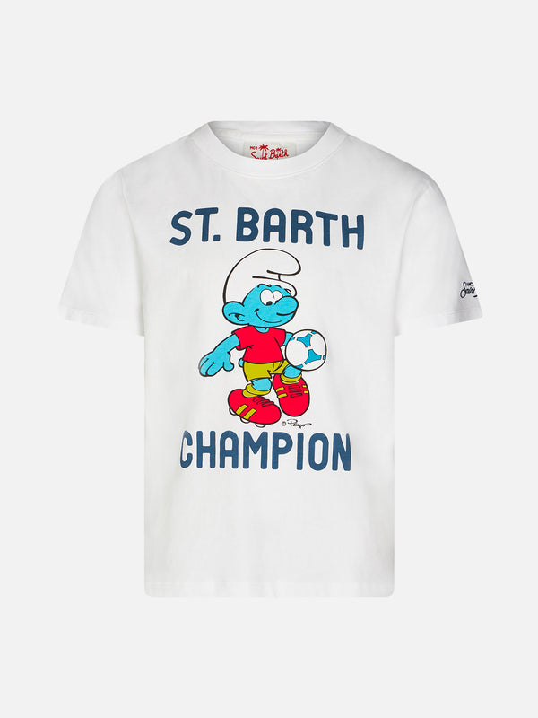 Boy cotton t-shirt with Smurf print | ©PEYO SPECIAL EDITION