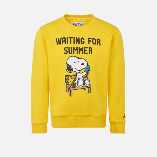 Boy crewneck sweatshirt with Snoopy print | SNOOPY PEANUTS™ SPECIAL EDITION