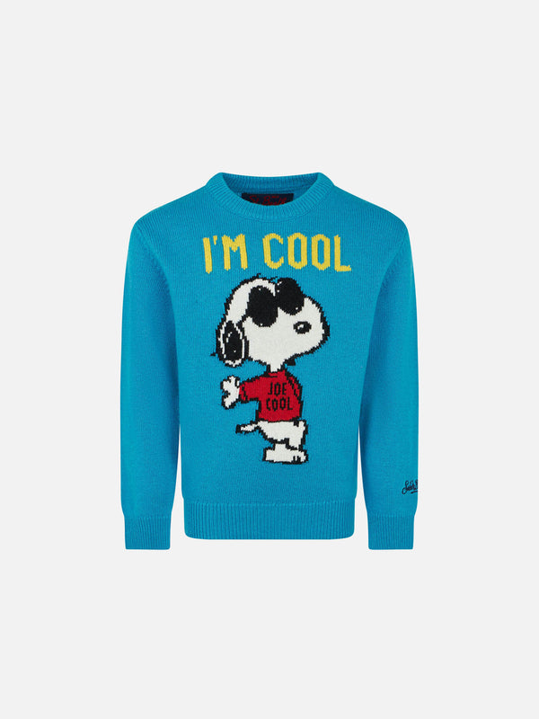 Snoopy I'm Cool print kid sweater | Peanuts™ Special Edition