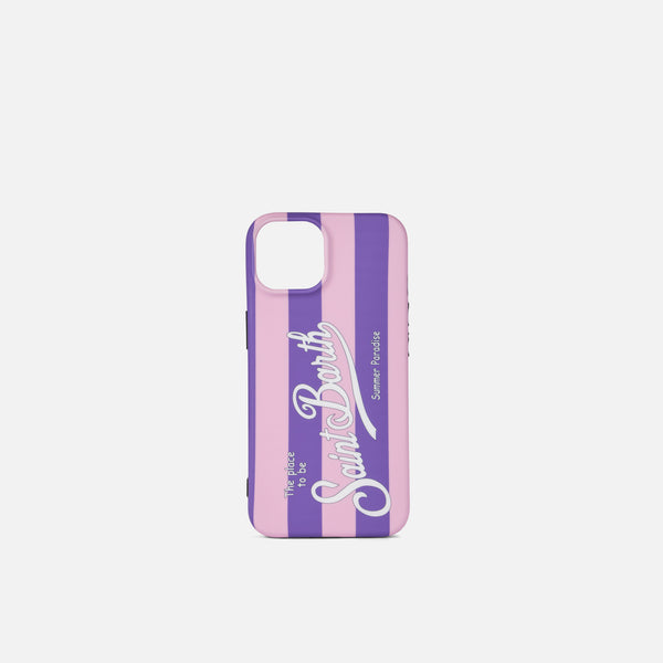 Cover for iPhone 13 / 14 with striped print