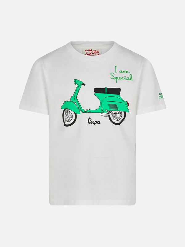 Boy cotton t-shirt with Vespa print | VESPA® SPECIAL EDITION