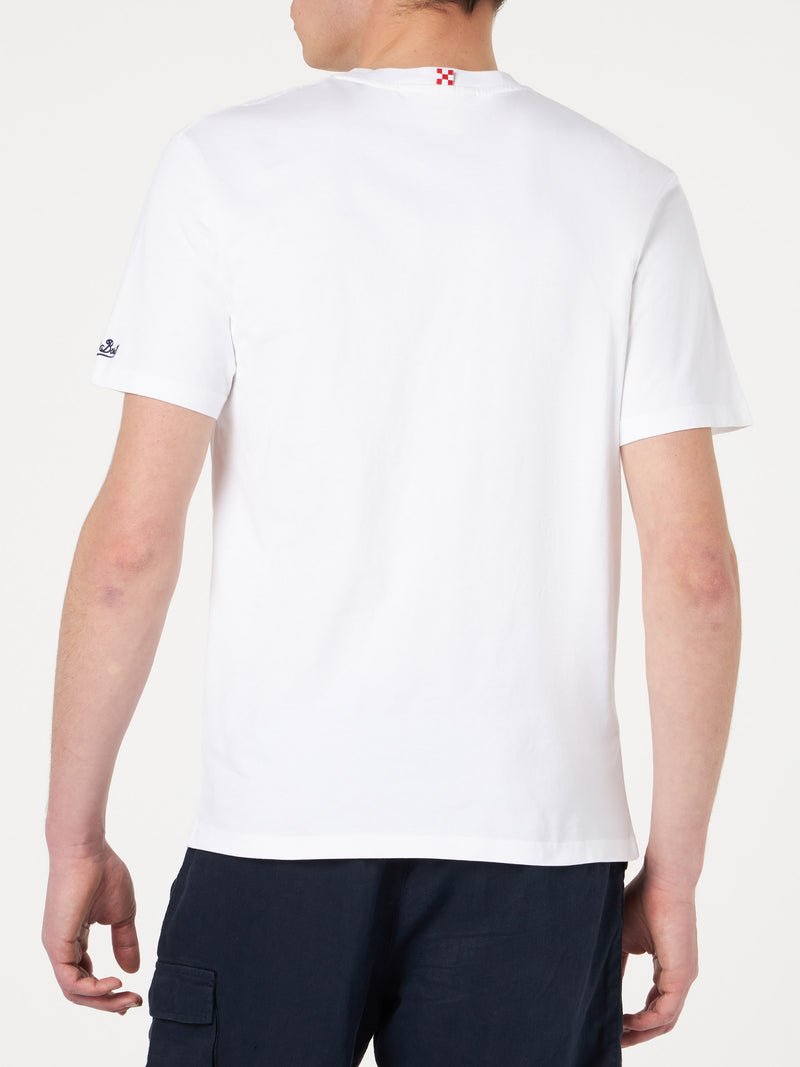 T-shirt da uomo in cotone con stampa Aperol Spritz Venezia | EDIZIONE SPECIALE APEROL