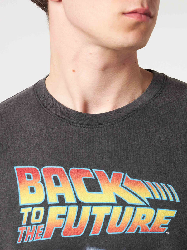 Man cotton t-shirt with Back to the Future front print | BACK TO THE FUTURE SPECIAL EDITION