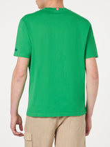 T-shirt da uomo in cotone con stampa Ibiza Vespa | EDIZIONE SPECIALE VESPA®