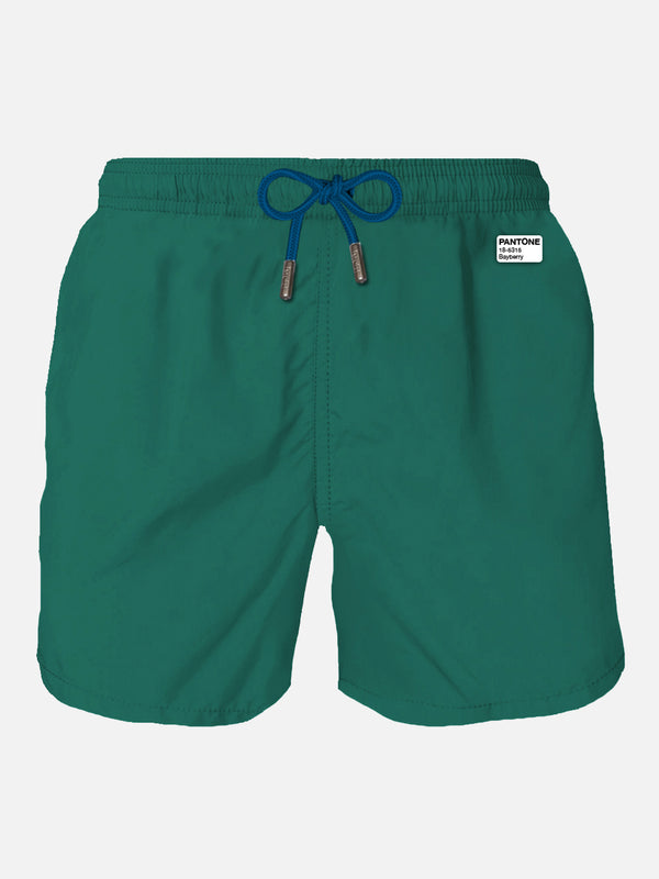 Man british green swim shorts | PANTONE™ SPECIAL EDITION