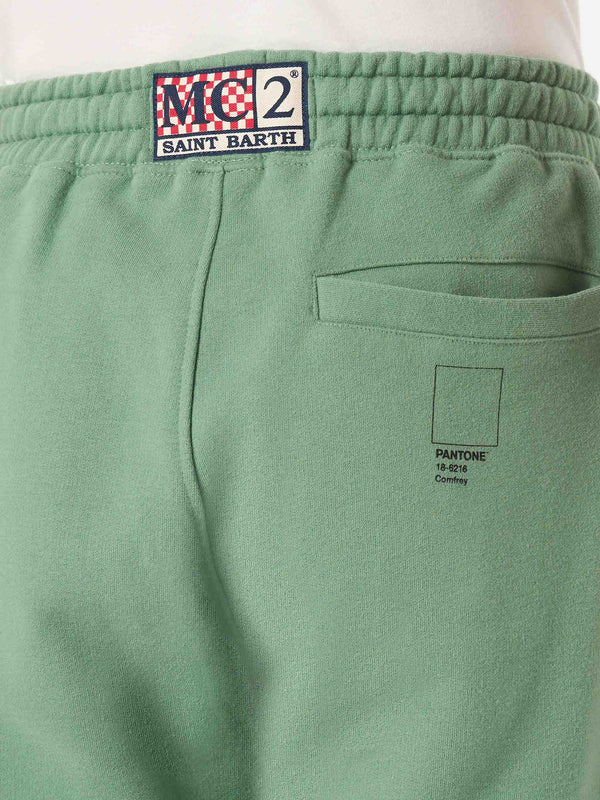 Military green track pants | Pantone™ Special Edition