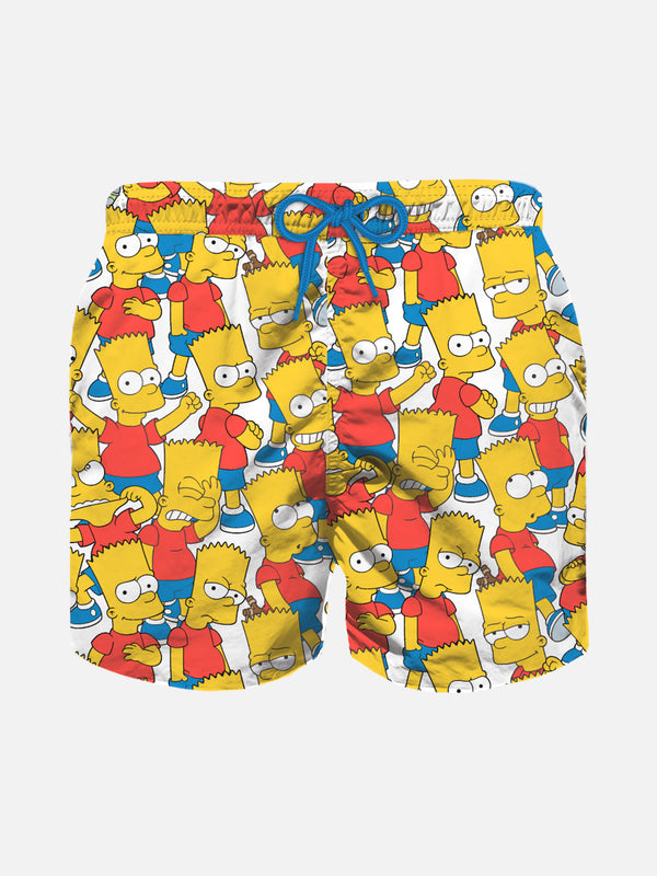Boy swim shorts with Bart all over print | THE SIMPSONS SPECIAL EDITION