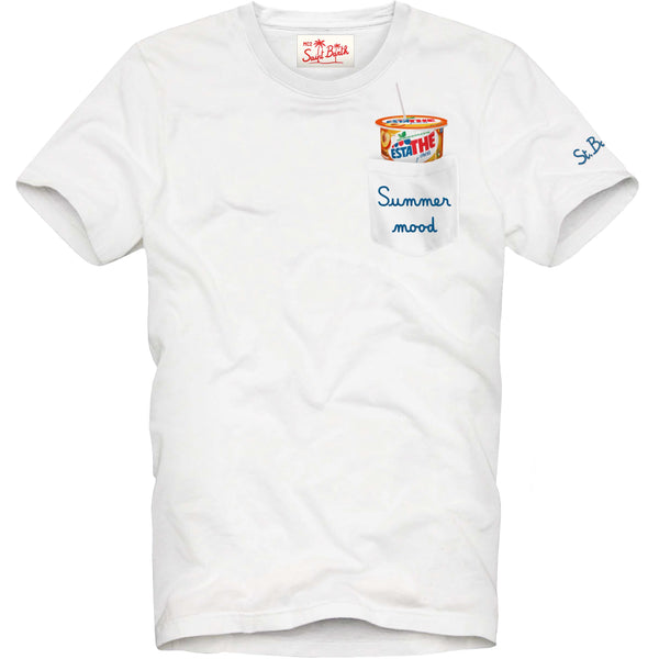 Man cotton t-shirt with Estathé print | ESTATHE'® SPECIAL EDITION