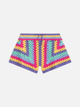 Girl crochet shorts