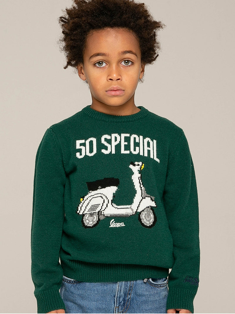 Vespa 50 Special print boy sweater | Vespa© Special Edition