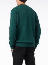 Man crewneck sweater with Vespa jacquard print | VESPA© SPECIAL EDITION