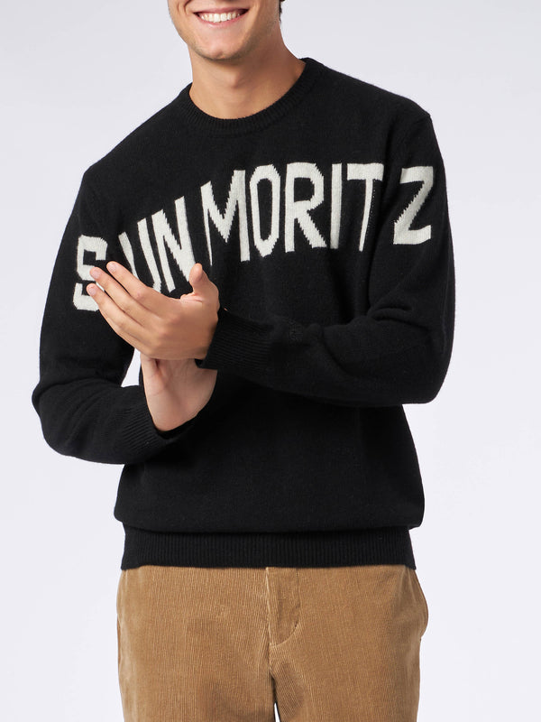 Sun Moritz blended cashmere man's sweater