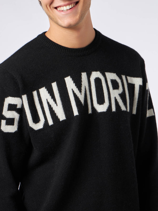 Sun Moritz blended cashmere man's sweater
