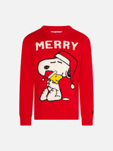 Maglia da bambino girocollo con stampa Snoopy natalizia | SNOOPY - EDIZIONE SPECIALE PEANUTS™