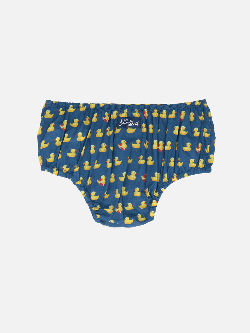 Infant bloomers Pimmy with ducky print