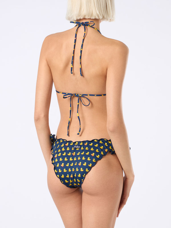 Bikini da donna a triangolo classico Sagittarius Moon con papere