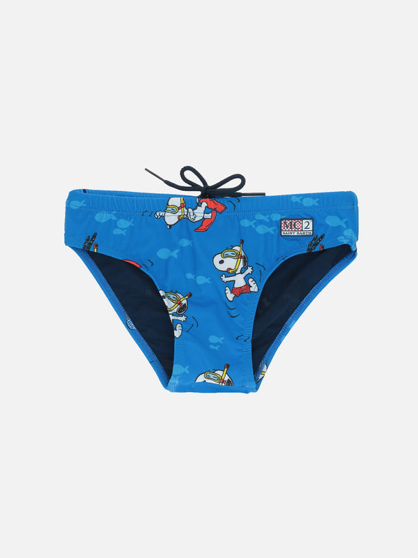 Boy swim briefs Billy with Snoopy print | SNOOPY PEANUTS™ SPECIAL EDITION