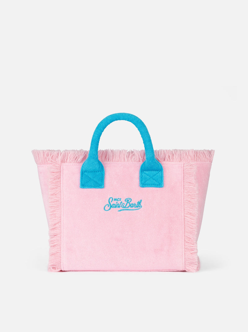 Pink terry Colette Sponge handbag
