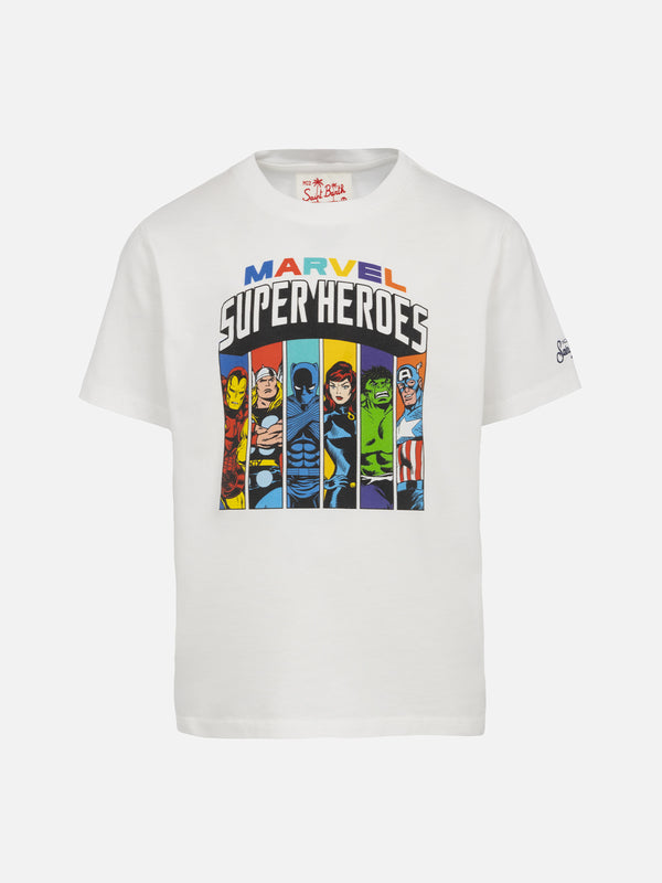 Baumwoll-T-Shirt für Jungen mit Marvel-Superhelden-Aufdruck | MARVEL-SONDERAUSGABE