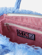 Wave terry embossed Mini Vanity bag